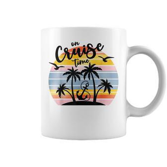 On Cruise Time Cruise Squad Summer Vacation Matching Family Coffee Mug | Mazezy