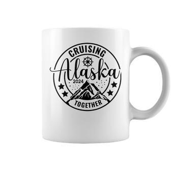 Cruisin' Together Alaska 2024 Family Cruising Travel Coffee Mug - Monsterry UK