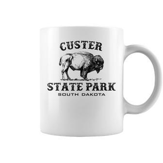 Custer State Park South Dakota American Bison Souvenir Coffee Mug - Monsterry CA