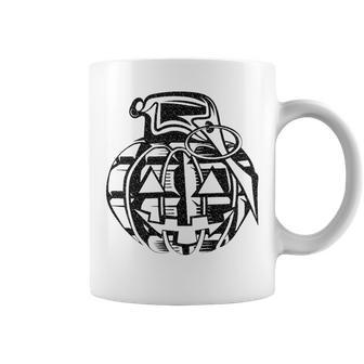 Custom Military Pumpkin Grenade Coffee Mug - Monsterry DE