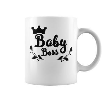 Cute Baby Boss Parenting Mom Dad Coffee Mug - Monsterry AU