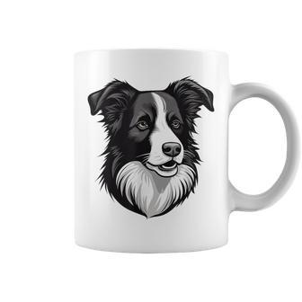 Cute Border Collie Dog Lover Owner Dad Mom Boy Girl Coffee Mug - Thegiftio UK