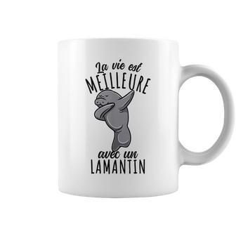 Dabbing Laie Est Meilleure Avec Un Lamantin Tasse - Cadeauxyz