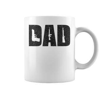 Dad And Guns Collection Vintage Father's Day Coffee Mug - Monsterry UK