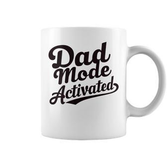 Dad Life Dad Mode Activated Quote Father's Day Dad Bod Coffee Mug - Monsterry AU