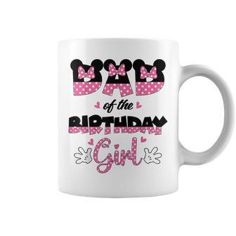 Dad And Mom Birthday Girl Mouse Family Matching Coffee Mug - Monsterry CA