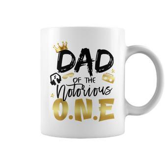 Dad Of The Notorious One 1St Birthday School Hip Hop Party Coffee Mug - Monsterry