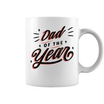 Dad Of The Year Best Father Appreciation Vintage Graphic Coffee Mug - Monsterry AU