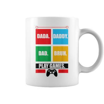 Dada Daddy Dad Bruh Games Lover Father's Day Coffee Mug - Thegiftio UK