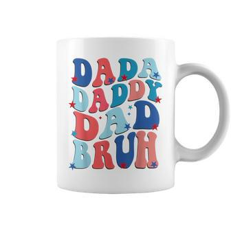 Dada Daddy Dad Bruh Patriotic Dad Fathers Day 4Th Of July Coffee Mug - Thegiftio UK