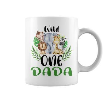 Dada Of The Wild One Zoo Birthday Safari Jungle Animal Coffee Mug - Monsterry CA
