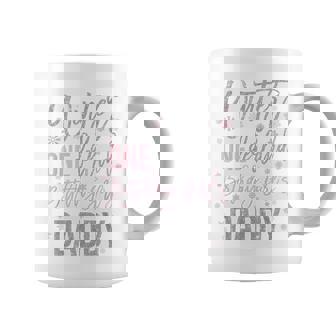 Daddy Pink Winter Onederland 1St Birthday Snowflake Matching Coffee Mug - Thegiftio
