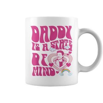 Daddy Is A State Of Mind Apparel Coffee Mug | Crazezy
