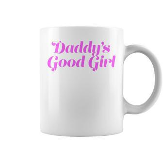 Daddy's Good Girl Naughty Submissive Sub Dom Dirty Humor Coffee Mug - Monsterry CA