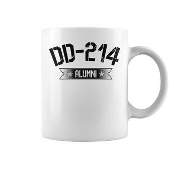 Dd-214 Alumni In Black Us Military Veteran Retired Coffee Mug - Monsterry UK