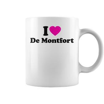 De Montfort Love Heart College University Alumni Coffee Mug | Crazezy UK