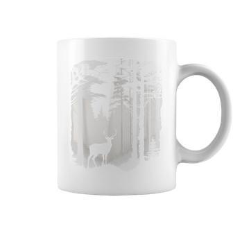 Deer Forest Wildlife Coffee Mug - Seseable