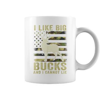 Deer Hunting- I Like Big Bucks & Cannot Lie Dad Coffee Mug - Monsterry AU