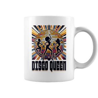 Disco Queen 70'S 80'S Retro Vintage Disco Coffee Mug - Monsterry AU