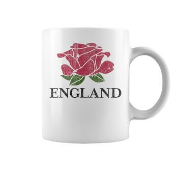 Distressed English Rugby England Rugby Football Top Coffee Mug - Monsterry UK