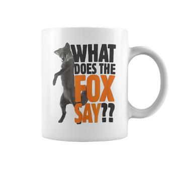What Does The Fox Say Coffee Mug - Monsterry DE
