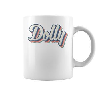 Dolly Youth Vintage First Name Dolly Coffee Mug - Monsterry DE