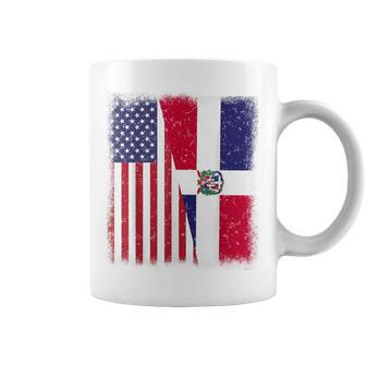 Dominican Republic American Flag Hispanic Heritage Month Kid Coffee Mug - Thegiftio UK
