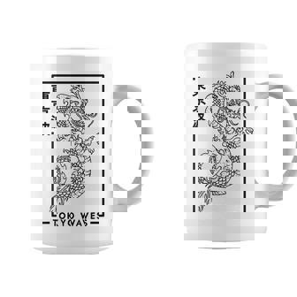 Dragon Japonais Minimaliste Esthétique Tasse - Cadeauxyz