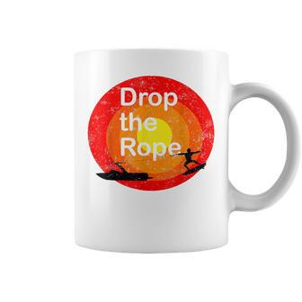 Drop The Rope Wakesurfing Wakesurf Coffee Mug - Monsterry