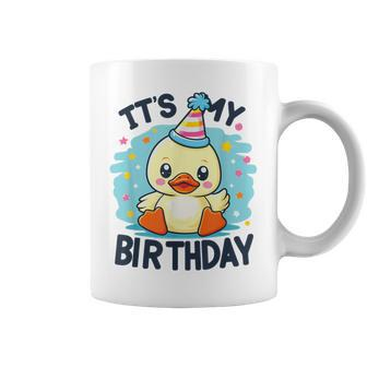 Duck Birthday For Children It's My Birthday Coffee Mug | Mazezy