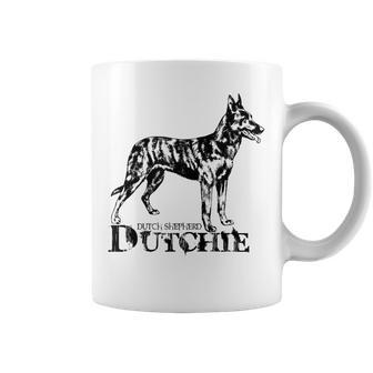 Dutch Shepherd Dutchie Coffee Mug - Monsterry
