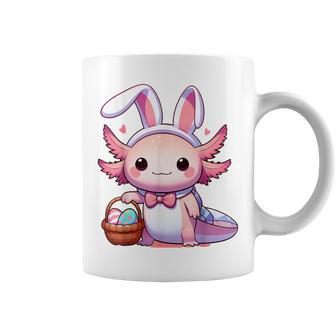 Easter Axolotl Bunny Ears Eggs Coffee Mug - Thegiftio UK