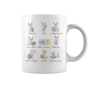 Easter Rbt Bunnies Behavior Analyst Aba Behavior Squad Coffee Mug | Mazezy