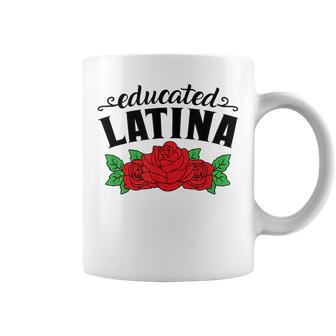 Educated Latina Graduate Latina Graduation Day Grad Mexicana Coffee Mug - Monsterry UK