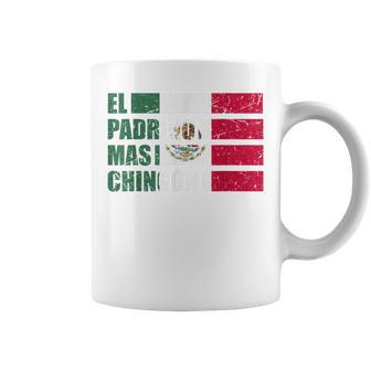 El Padrino Mas Chingon Vintage Godfather Mexican Padrino Coffee Mug - Monsterry