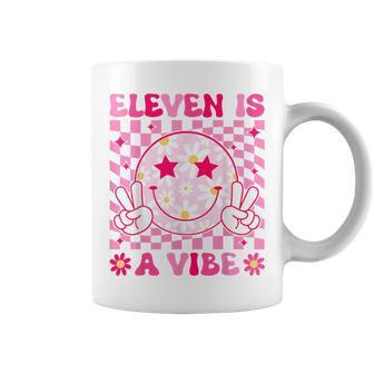 Eleven Is A Vibe Birthday 11 Year Old Girls 11Th Birthday Coffee Mug - Seseable