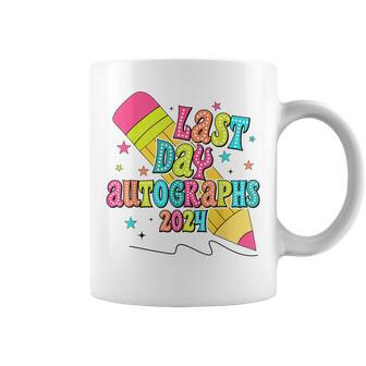End Of The Year Autographs 2023-2024 Last Day Of School Grad Coffee Mug - Seseable