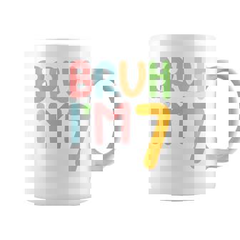 Enfant Bruh Je Fête Mes 7 Ans Tasse - Cadeauxyz