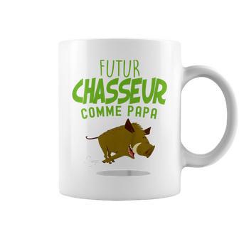 Enfant Futur Chasseur De Sanglier Comme Papa Humour Enfant Tasse - Cadeauxyz