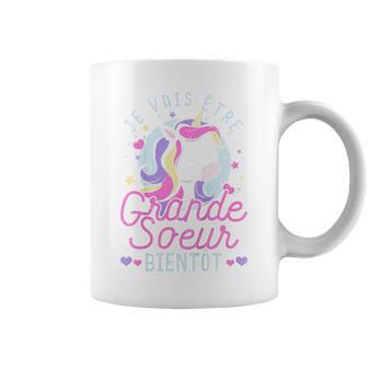 Enfantintage Enfent Annonce Grossesse Jeais Être Grande Soeur Tasse - Cadeauxyz