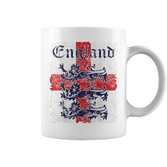 England Soccer Jersey Style Team National Flag Rugby Coffee Mug | Crazezy CA