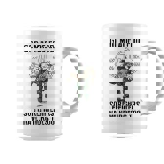 Eod Tech Dios Hacer Eod Así Que Los Bomberos También Tienen Héroes Taza de café - Regaloses