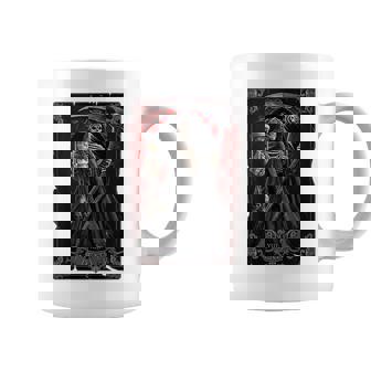 Espiral Original Tarot De La Muerte Parca Gótica Sin Mangas Taza de café - Regaloses