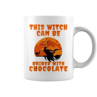 Esta Bruja Puede Ser Sobornada Con Chocolate Sin Mangas Taza de café - Regaloses