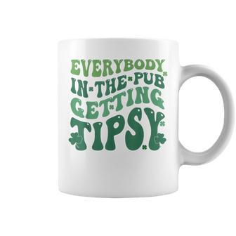 Everybody In The Pub Getting Tipsy St Patrick's Day Coffee Mug - Thegiftio UK