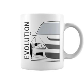 Evolution Viii Evo 8 Jdm Classic Awd Turbo Rally Legend Coffee Mug - Monsterry UK