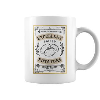 What Excellent Boiled Potatoes Jane Austen Pemberley Coffee Mug | Seseable CA