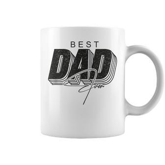 Father Day Best Dad Ever From Daughters Sons Moms Kids Coffee Mug - Monsterry CA