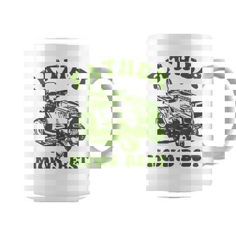 Father Mows Best Lawn Care Dad Mowing Gardener Father's Day Coffee Mug - Thegiftio