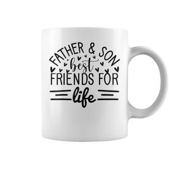 Father And Son Best Friends For Life Father's Day Coffee Mug - Seseable